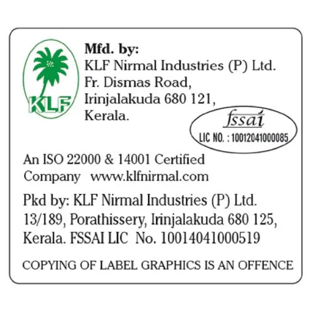 Klf Gingelly Oil - Tilnad 100percent Pure, 1000 ml Pouch-4.webp